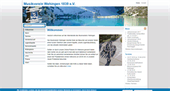 Desktop Screenshot of mvwehingen.de